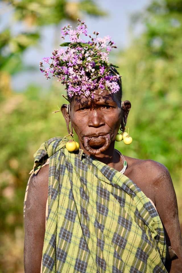 Dassanech tribe members