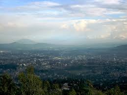 View over Addis Ababa from Mount Entoto