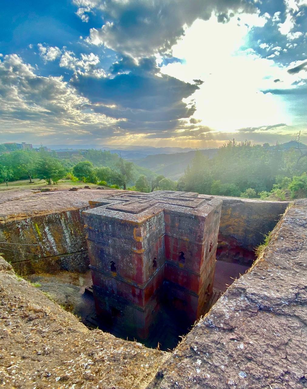 Rock-Hewn Church of St. George in Lalibela