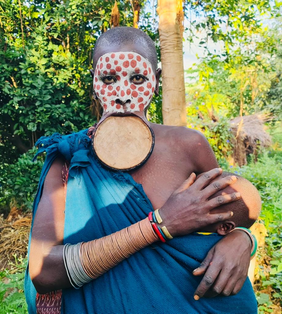 Mursi stick fighting ceremony