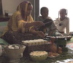 A cup of traditional Ethiopian coffee